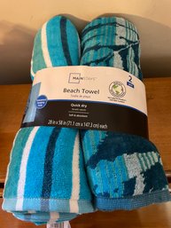 Pair Of MainStay Beach Towels
