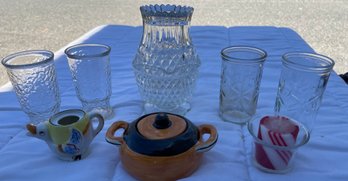 Lot Of Glass And Ceramic Items