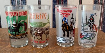 Vintage Kentucky Derby Glasses