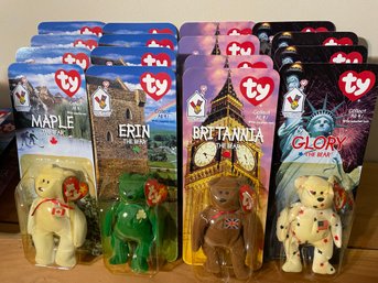 Four Sets Of 4 Complete Sets Of McDonald's Ty Beanie Babies
