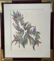 1988 Framed Signed Watercolor Painting