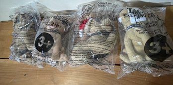 Complete Set Of 4 Taco Bell Plush Chihuahuas New In Packages