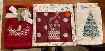 Lot Of Beautiful Holiday Towels