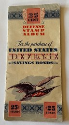 Very Old Defense Stamp Album