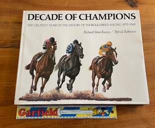 Vintage Decade Of Champions Book, The Greatest Years In The History Of Thoroughbred Racing