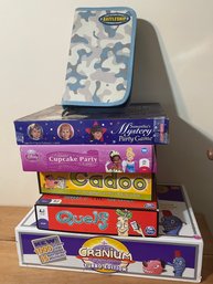 Lot Of Children And Adult Games