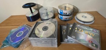 Lot Of New Blank Cd/DVDs