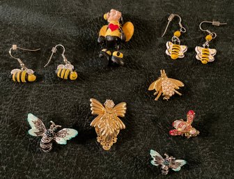 Lots Of Bumblebee Jewelry
