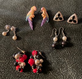 Lot Of Pins And Earrings