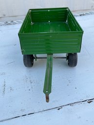 Vintage John Deere Metal Toy Wagon