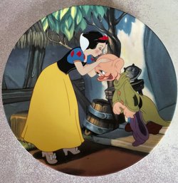 A Kiss For Dopey Walt Disney Collectors Plate