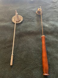 Pair Of Vintage Candle Snuffers