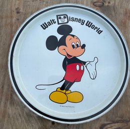 Walt Disney Mickey Mouse Metal Plate