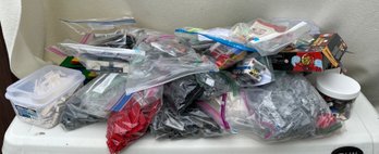 Huge Lot Of Lego Pieces And Partial Vintage Sets