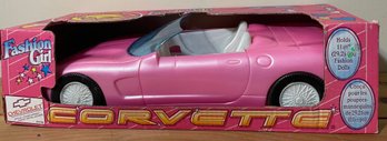 Fashion Girl Barbie Size Pink Chevrolet Corvette New In Box