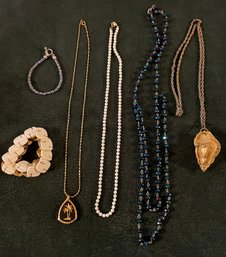 Lot Of Necklaces And Bracelets