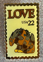 1986 United States Stamp Pin