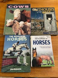 Lot Of Equestrian And Farm Books