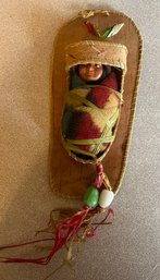 Vintage Native American Papoose Doll