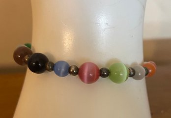 Pretty Multicolored Beaded Bracelet
