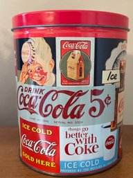Coca Cola Puzzle In Collector Can