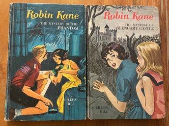 Pair Of Vintage Rare Robin Kane Hardcover Books