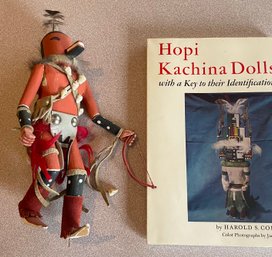 Vintage Hopi Kachina Doll And Book