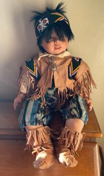 Life Like Native American Baby Doll