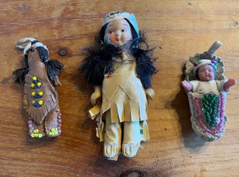 Native American Miniature Dolls