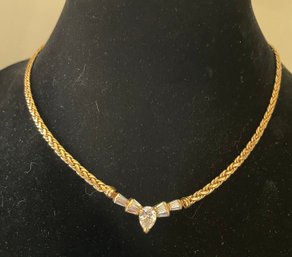 Very Pretty Gold Toned Necklace
