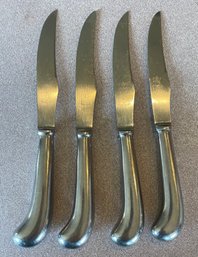 Set Of Four Stainless Sheffield England Steak Knives