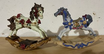 Pair Of Carousel Horses