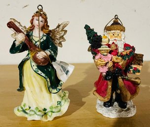 Pair Of Holiday Ornaments