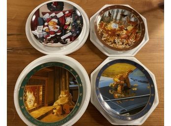 Vintage Lot Of Garfield Collector Plates