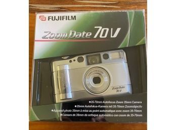 Fuji Film Zoom Date 70 V 35mm Camera, New In Box