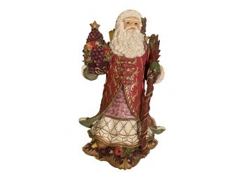 Vintage Fitz & Floyd Santa Music Figurine