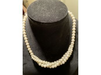 Costume 3 Stranded Costume Pearl  Necklace