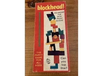 Antique Blockhead Game