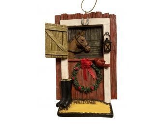 Horse Ornament Or Wall Hanging