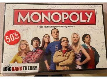 Big Bang  Theory Monopoly Game