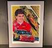 NASCAR  Jeff Gordon Limited Edition Print (299/500)  Of Top Rookie 93 By Sam Bass With COA