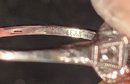 Vintage 18k Gold Solitaire Diamond Ring .30 Carat Diamond 1940s Era