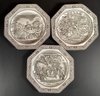 5 Charles Dickens English Ironstone Plates From  Micratex
