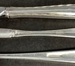 78 Pcs.Towle Flute Sterling Silver Flatware And Accompanying Salad Fork/spoon Server #4*1