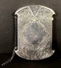Antique Coin Silver Card Case From 1876 #2