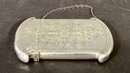 Antique Coin Silver Card Case From 1876 #2