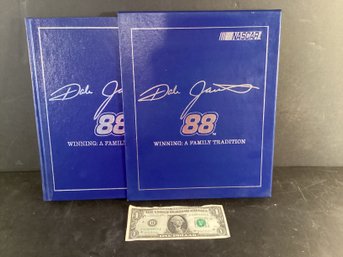 Official NASCAR Dale Jarrett Winning A Family Tradition Book #462 Autographed