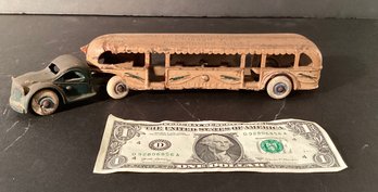 Cast Iron  Greyhound Toy Bus  A Century Of Progress 1933 A Focal Point Of  Chicago Worlds Fair 1933