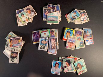 Approximately 150-200  Baseball Cards  1970s - 1980s