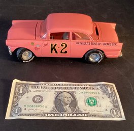 NASCAR  Dale Earnhardt 1956 Ford Victoria K-2 Bank In Cotton Candy Pink 1:24 Scale